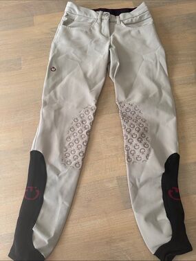 Cavalleria Toscana Tan Show Breeches Size US 2 IT 34 EUC